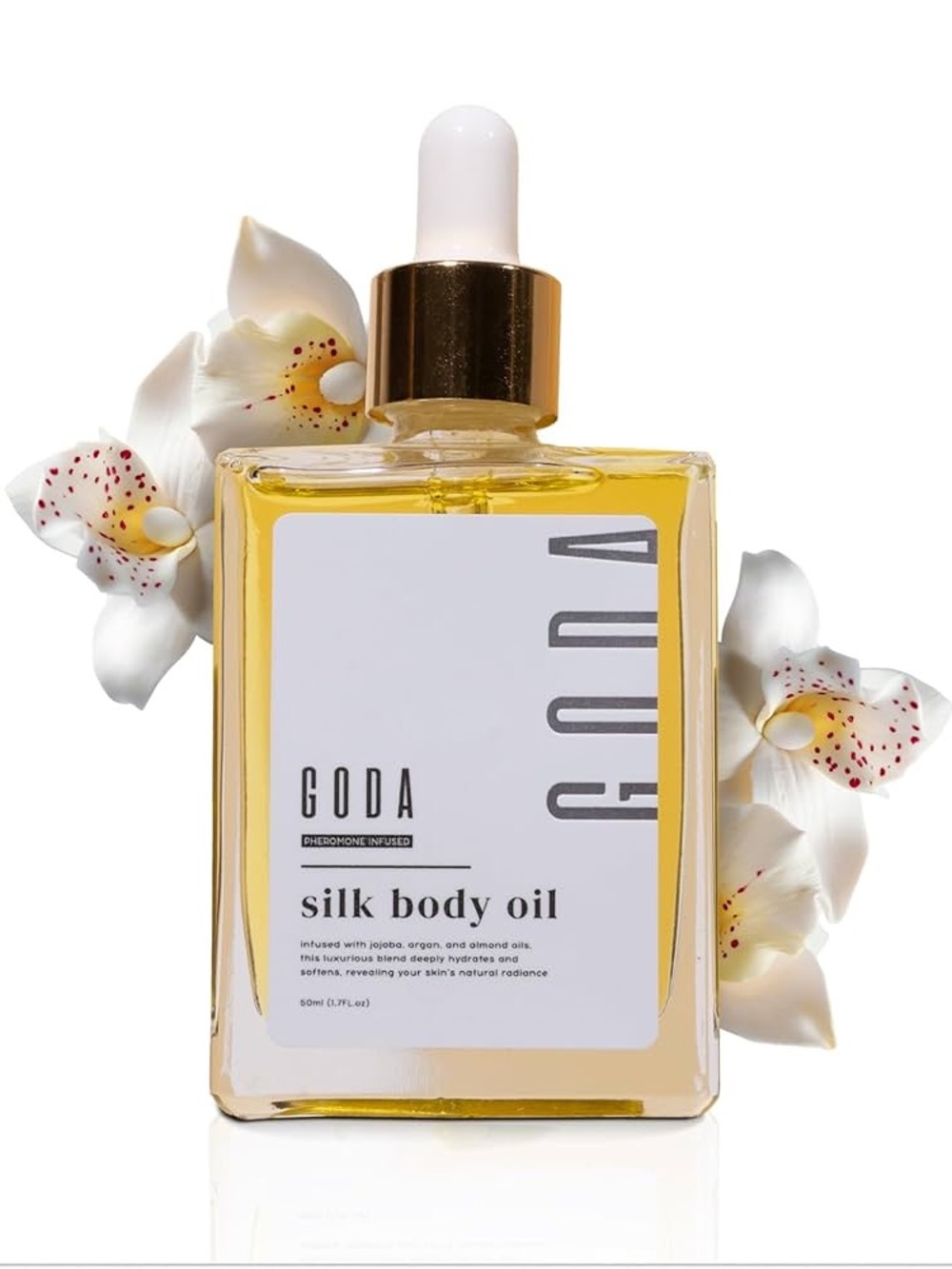 NEW IN BOX: GODA pheromone infused silk body oil